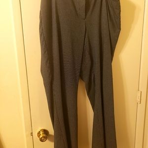 Lane Bryant Allie Black & White Houndstooth Business Slacks